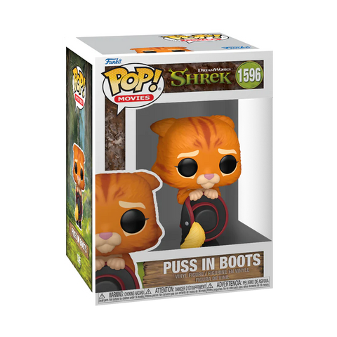 Funko Pop Movies Shrek - Gato Con Botas 1596