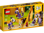Lego Creator 3 en 1 Criaturas Fantásticas del Bosque 31125