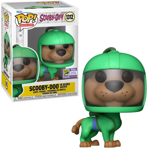 Funko Pop! Scooby Doo! Scooby Doo in Scuba outfit SDCC 2023 1312