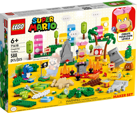 Lego Super Mario Set de Creación: Caja de herramientas creativas 71418