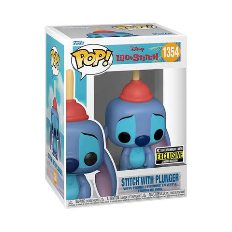 Funko Pop! Lilo & Stitch Stitch with plunger 1354 exclusive