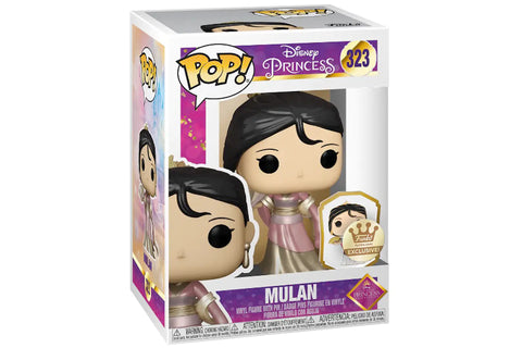Funko Pop! Disney Princess Mulan Pin 323 Gold Exclusive