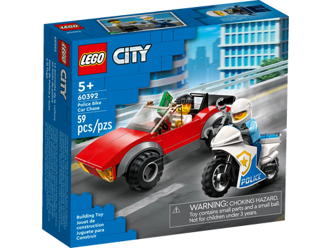 Lego City Moto de Policía y Coche a la Fuga 60392