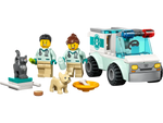 Lego City Furgoneta Veterinaria de Rescate 60382
