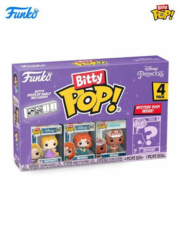 Funko Pop Bitty: Disney Rapunzel 4 Pack