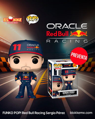 PRE-VENTA ⚠️ Funko Pop! Racing Red Bull Sergio Perez 04