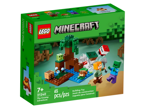 Lego Minecraft La Aventura en el Pantano 21240