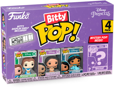 Funko Pop Bitty: Disney Belle 4 Pack