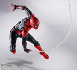 EXCLUSIVE TAMASHI NATION S.H. FIGUARTS SPIDER-MAN [TRAJE MEJORADO] SPIDER-MAN: NO WAY HOME