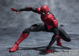 EXCLUSIVE TAMASHI NATION S.H. FIGUARTS SPIDER-MAN [TRAJE MEJORADO] SPIDER-MAN: NO WAY HOME
