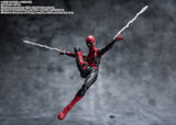 EXCLUSIVE TAMASHI NATION S.H. FIGUARTS SPIDER-MAN [TRAJE MEJORADO] SPIDER-MAN: NO WAY HOME