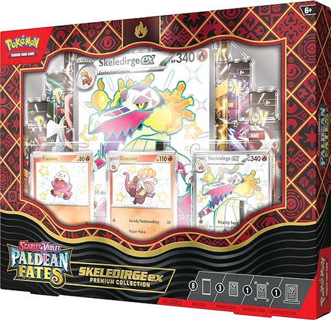 Pokémon TCG: Scarlet & Violet Paldean Fates - Skeledirge Ex Premium Collection