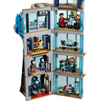 Lego Marvel Batalla En La Torre De Los Vengadores (Torre Stark) 76166