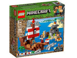 Lego Minecraft La Aventura del Barco Pirata 21152