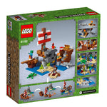 Lego Minecraft La Aventura del Barco Pirata 21152