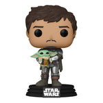 Funko Pop! Star Wars The Mandalorian Mando Holding Grogu 461