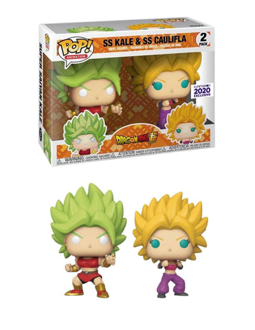 Funko Pop! Dragon Ball Z  SS Kale & SS Caulifla Exclusive 2 Pack