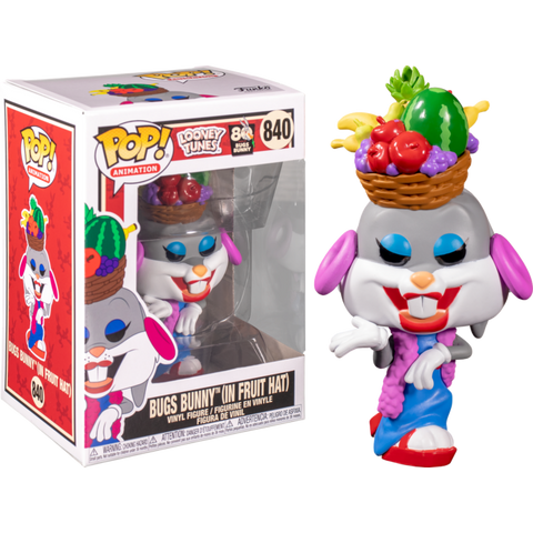Funko Pop! Looney Tunes - Bugs Bunny with Fruit Hat 80th Anniversary 840