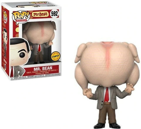 Funko Pop!  Mr. Bean 592 Turkey Head Chase