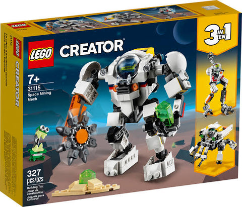 Lego Creator Meca Minero Espacial 31115