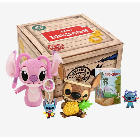 Funko Pop!  Lilo & Stitch Disney Treasure Box Tiki Stitch Angel Plus Mystery Mini Llavero