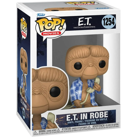 Funko Pop! E.T. The Extra Terrestrial E.T. in Flannel Robe 40th Anniversary 1254