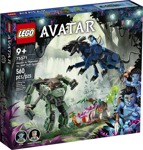 Lego Avatar Neytiri y Thanator vs. Quaritch con Armadura AMP 75571