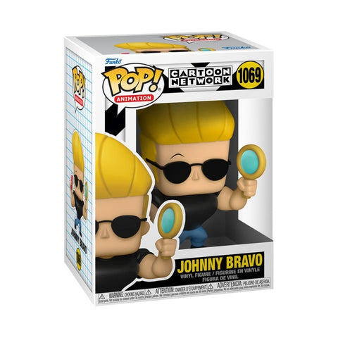 Funko Pop! Johnny Bravo Johnny con espejo y peine Cartoon classics 1069