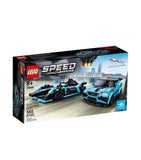 LEGO Speed Champions Formula E Panasonic Jaguar Racing GEN2 car & Jaguar I-PACE eTROPHY 76898