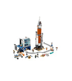 LEGO City Cohete Espacial de Larga Distancia y Centro de Control 60228