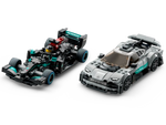 Lego Speed Champions Mercedes-AMG F1 W12 E Performance y Mercedes-AMG Project One 76909