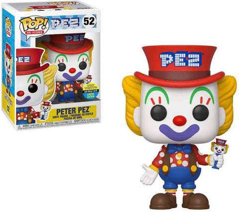 Funko Pop! Ad Icons: Pez - Peter Pez 52  Toy Tokyo Exclusive SDCC 2019