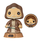 Funko Pop! Star Wars Across The Galaxy  Obi Wan Kenobi Tatooine with Enamel Pin 10 Special Edition