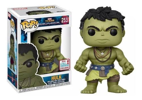 Funko Pop! Marvel Thor Ragnarok Hulk 253 NYCC Fall Convention Exclusive