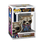 Funko Pop Marvel: Guardianes De La Galaxia 3 - Rocket 1202