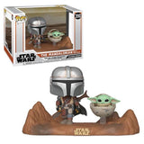 Funko Pop! Star Wars: The Mandalorian Mando with the Child 390