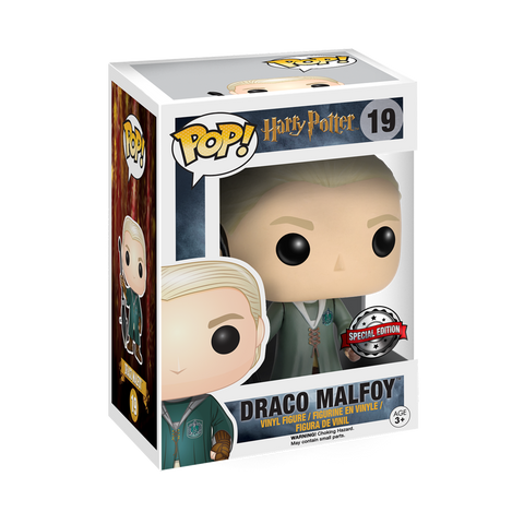 Funko Pop! Harry Potter Draco Malfoy 19  Special Edition