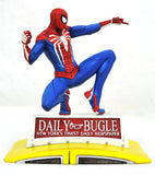Marvel Spider Man Marvel Gallery Statue PS4 On Taxi