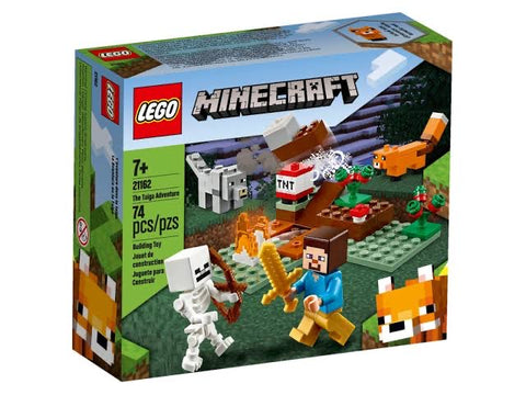 Lego Minecraft La Aventura en la Taiga 21162