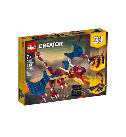 LEGO Creator 3en1 Dragón Llameante 31102
