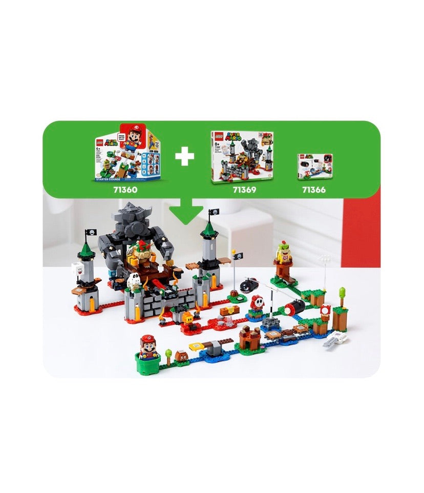 LEGO 71369 Super Mario Set de Expansión: Batalla Final en el