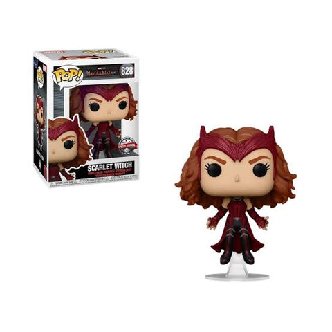 Funko Pop! WandaVision Scarlet Witch Flying 828 Special Edition