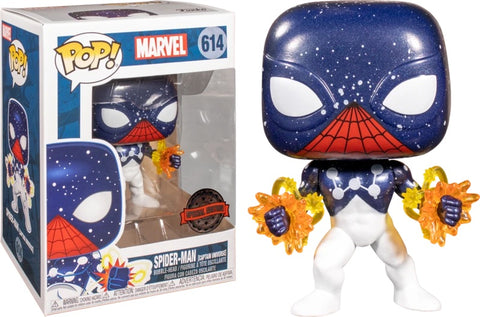 Funko Pop! Marvel Spider Man Captain Universe 614 Special Edition