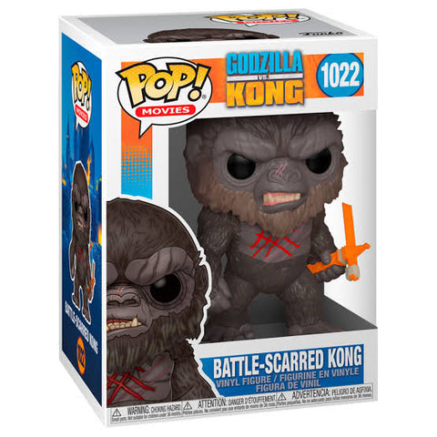 Funko Pop! Godzilla vs Kong Battle Scarred Kong 1022