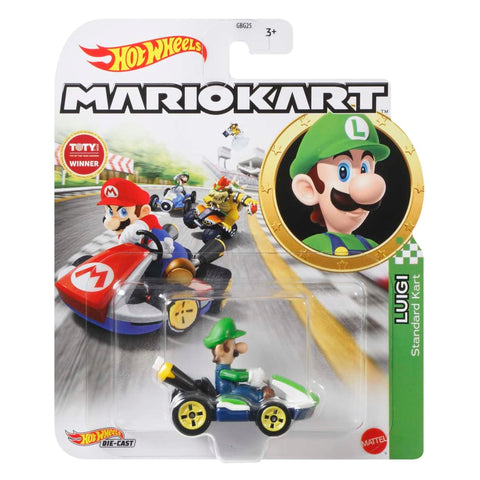 Hot Wheels Mario Kart Luigi, Standard Kart