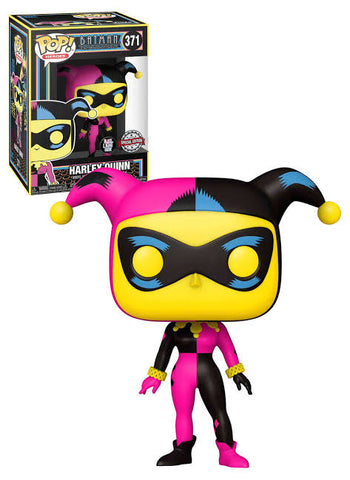 Funko Pop! Batman Harley Quinn Blacklight Glow Special Edition 371