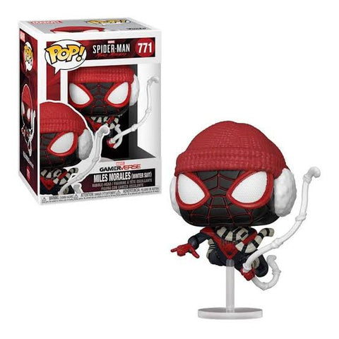 Funko Pop! Marvel Spider Man Miles Morales in Winter Suit 771