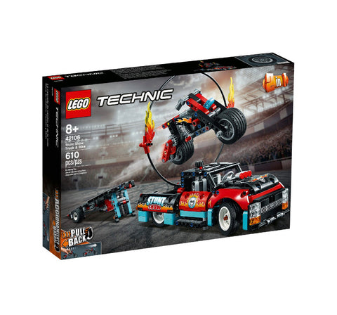 LEGO Technic Espectáculo Acrobático: Camión y Moto 42106