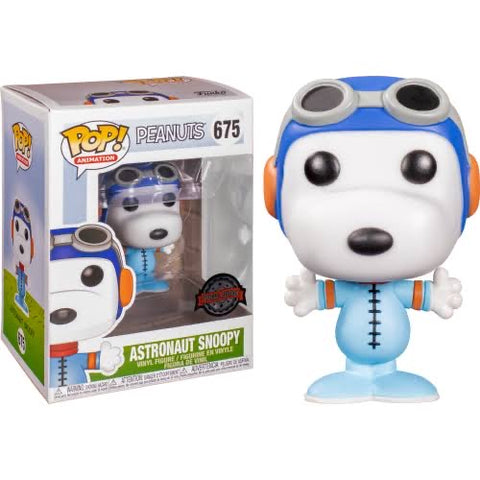 Funko Pop! Peanuts Astronaut Snoopy 675 Special Edition
