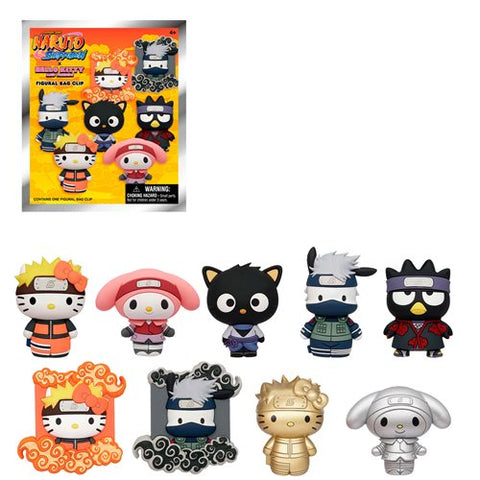 Hello Kitty x Naruto Figural Bag Clip Sorpresa